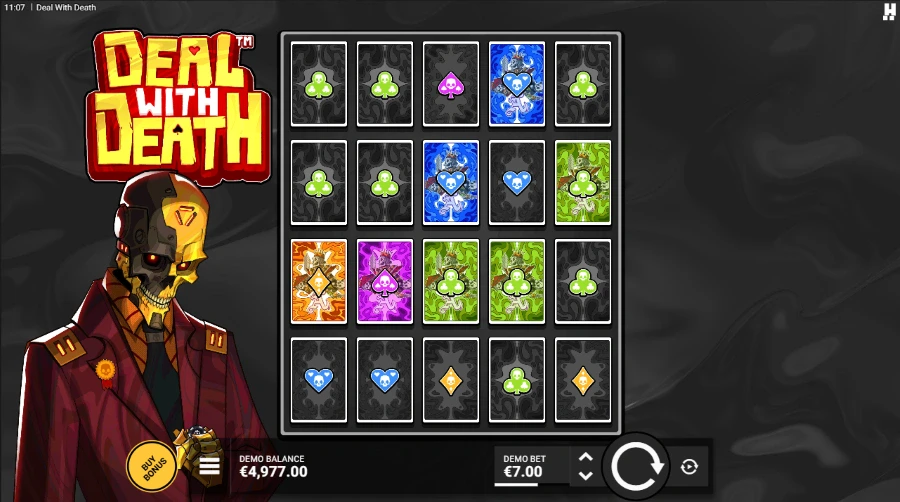 Deal With Death Slot Base Game